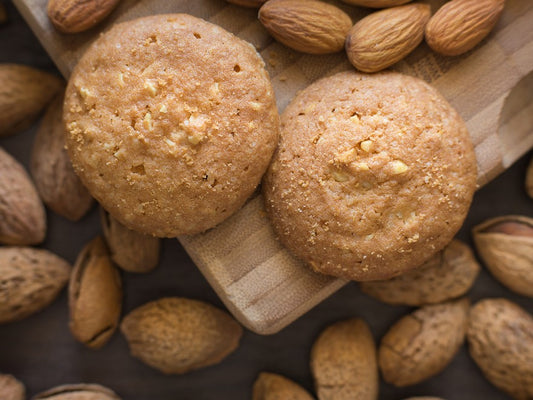 Kesar Badam Cookies